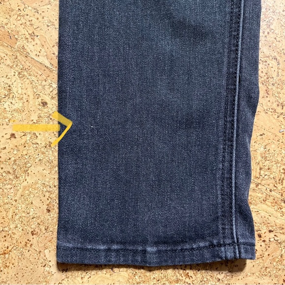 Old Navy Skinny Overalls In Washed Black Sz 4 Petite - Picture 16 of 16